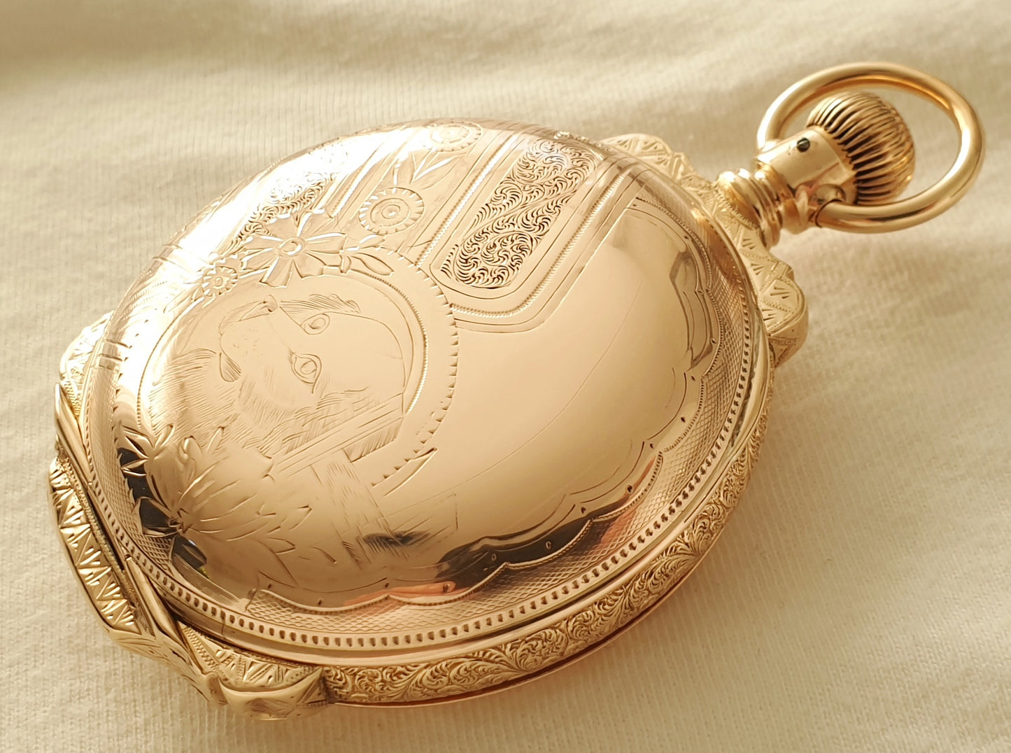 Illinois watch Co. 14K gold 1887