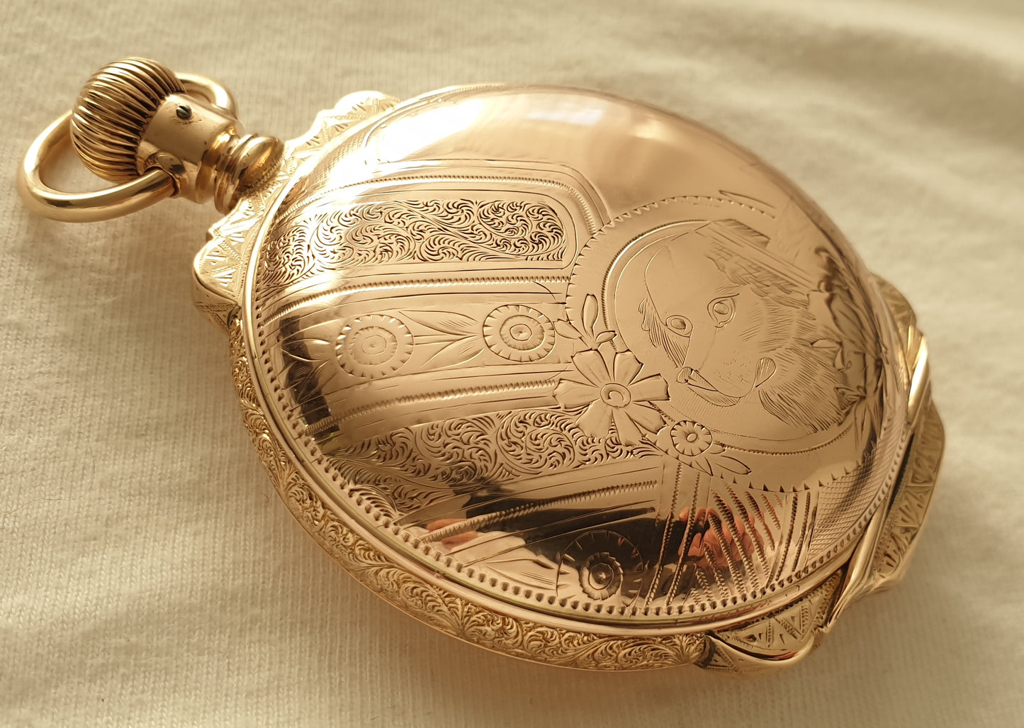 Illinois watch Co. 14K gold 1887
