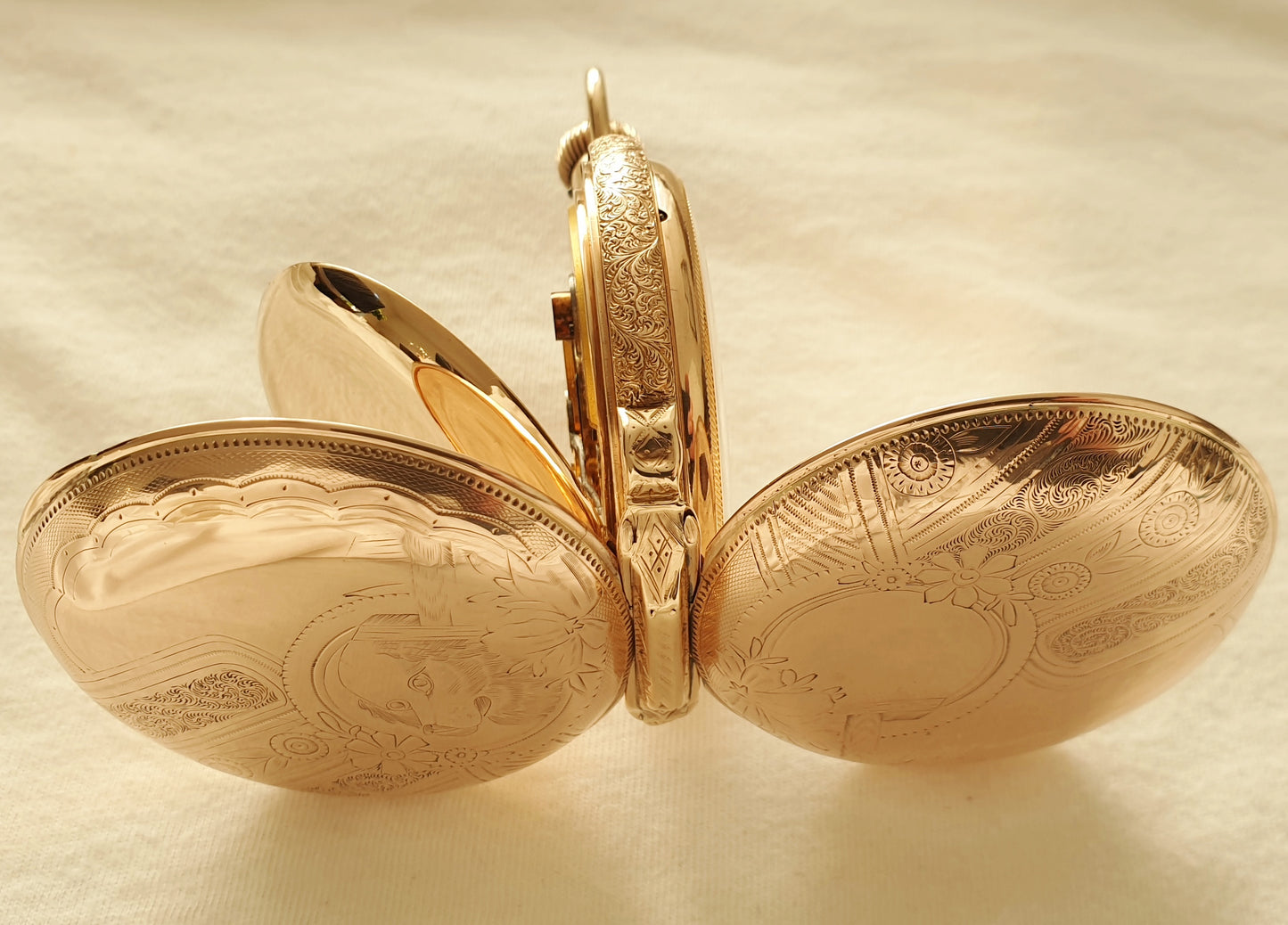 Illinois watch Co. 14K gold 1887