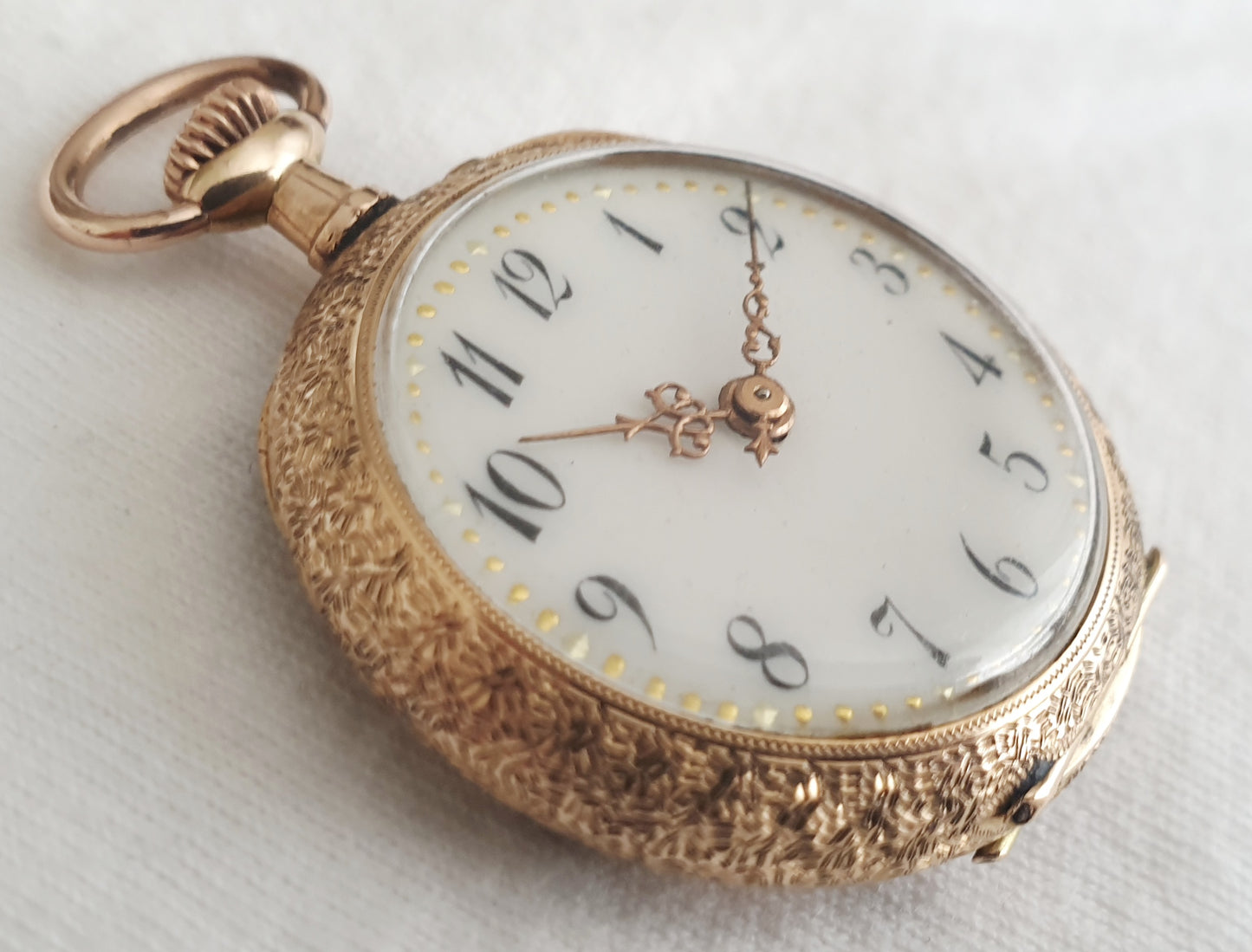 Ladies Pocket Watch 14k gold