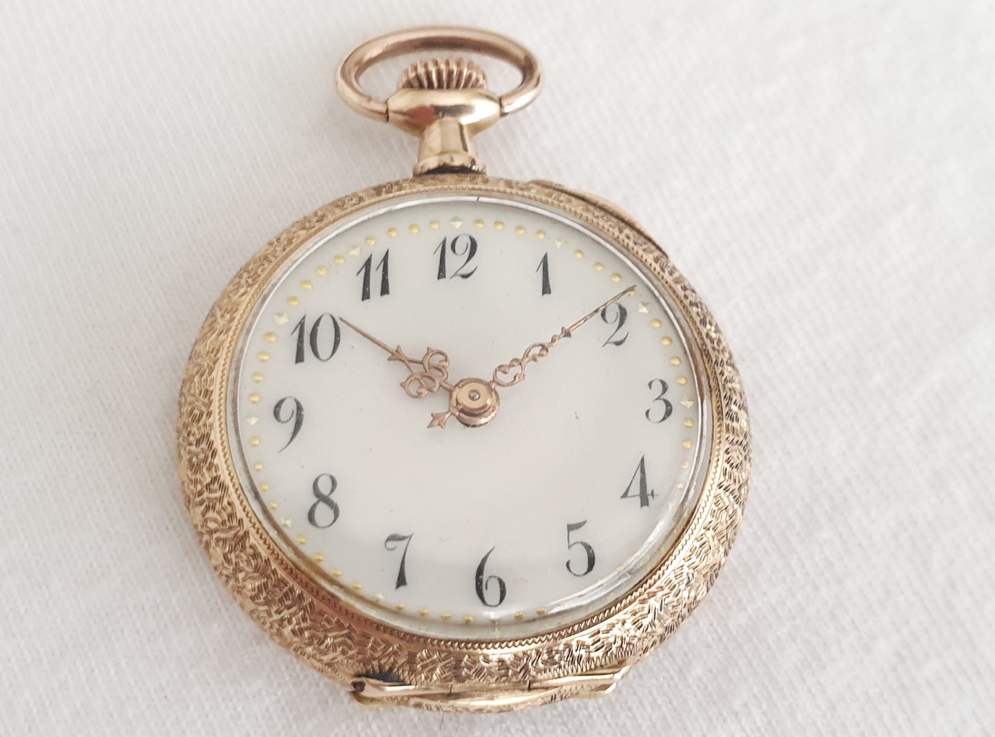 Ladies Pocket Watch 14k gold