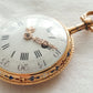 Gold enameled French verge fusee