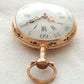 Gold enameled French verge fusee