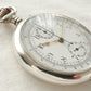 Silver Swiss chronograph tachymeter