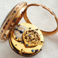 Gold enameled French verge fusee