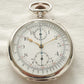 Silver Swiss chronograph tachymeter